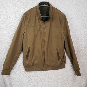 Jeep AFS Utility Jacket Mens M Brown Ruggedcore Gorpcore Workwear 42x28